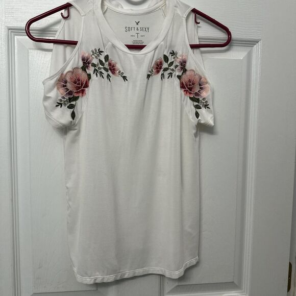 American-eagle-outfitters Women's White Blouse - Picture 5 of 6